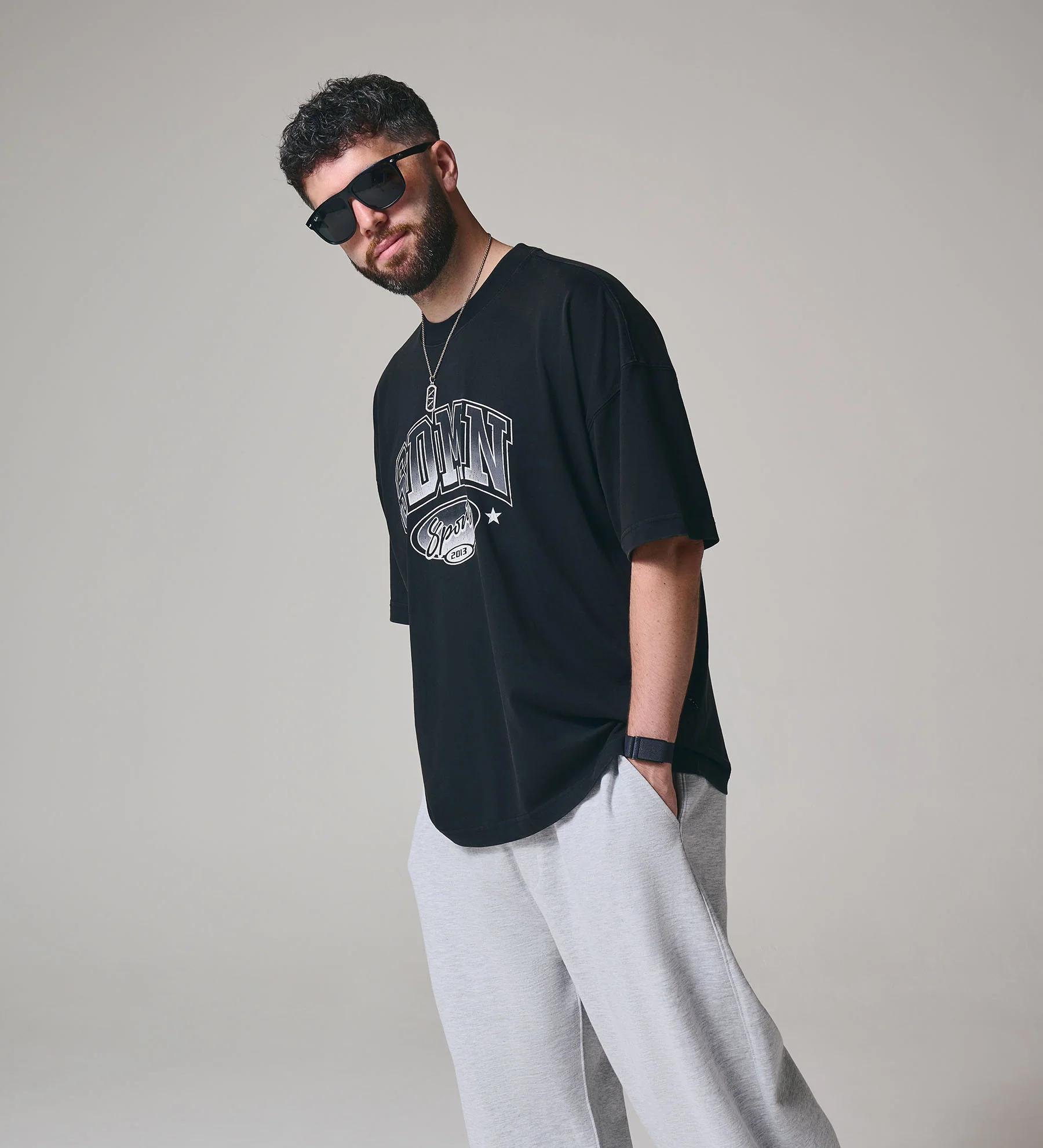 SDMN Sports T-Shirt [Vintage Black] - Image 3