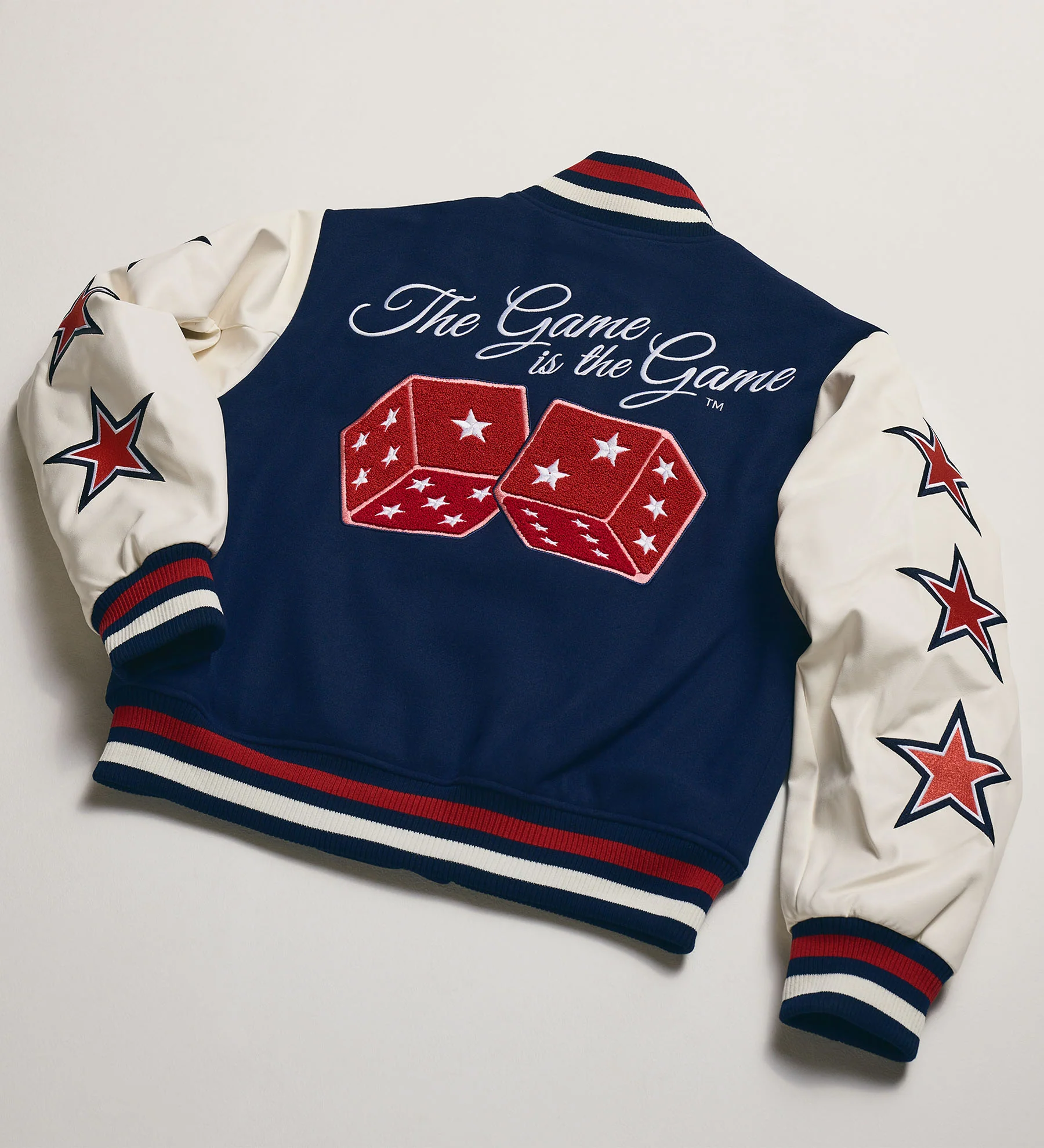 All-Star Varsity Jacket [Blue/White] - Image 4