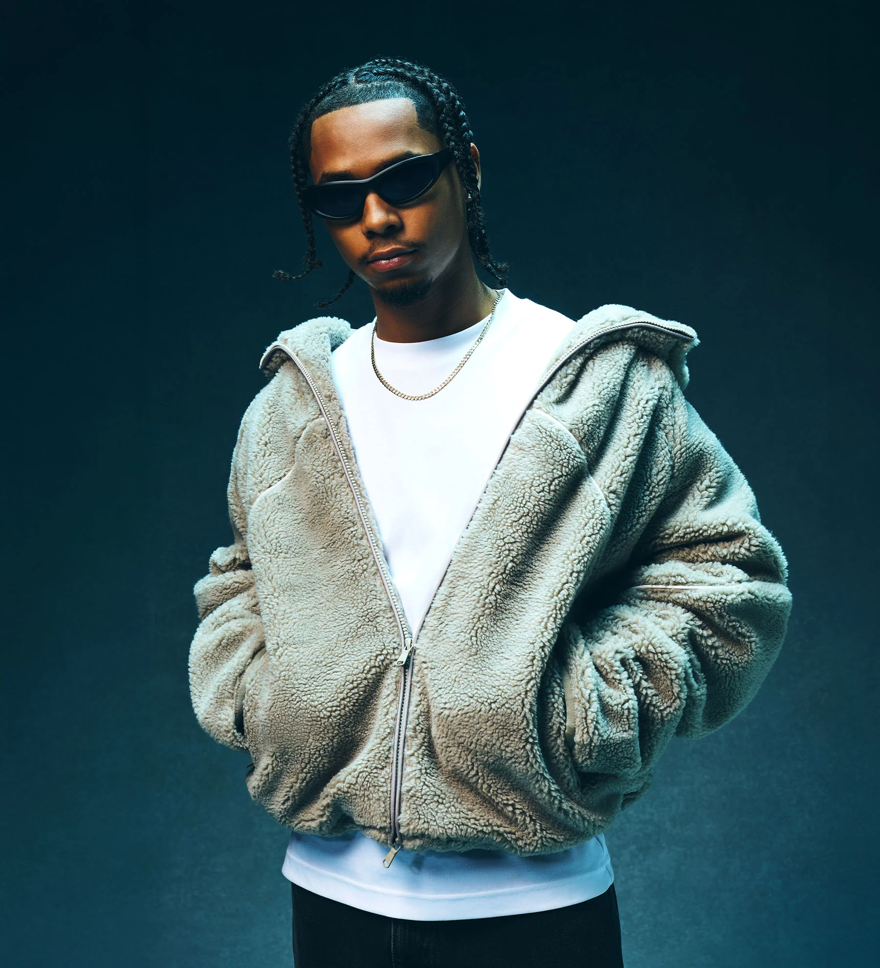 Astro Fleece Hoodie [Biscuit] - Image 3