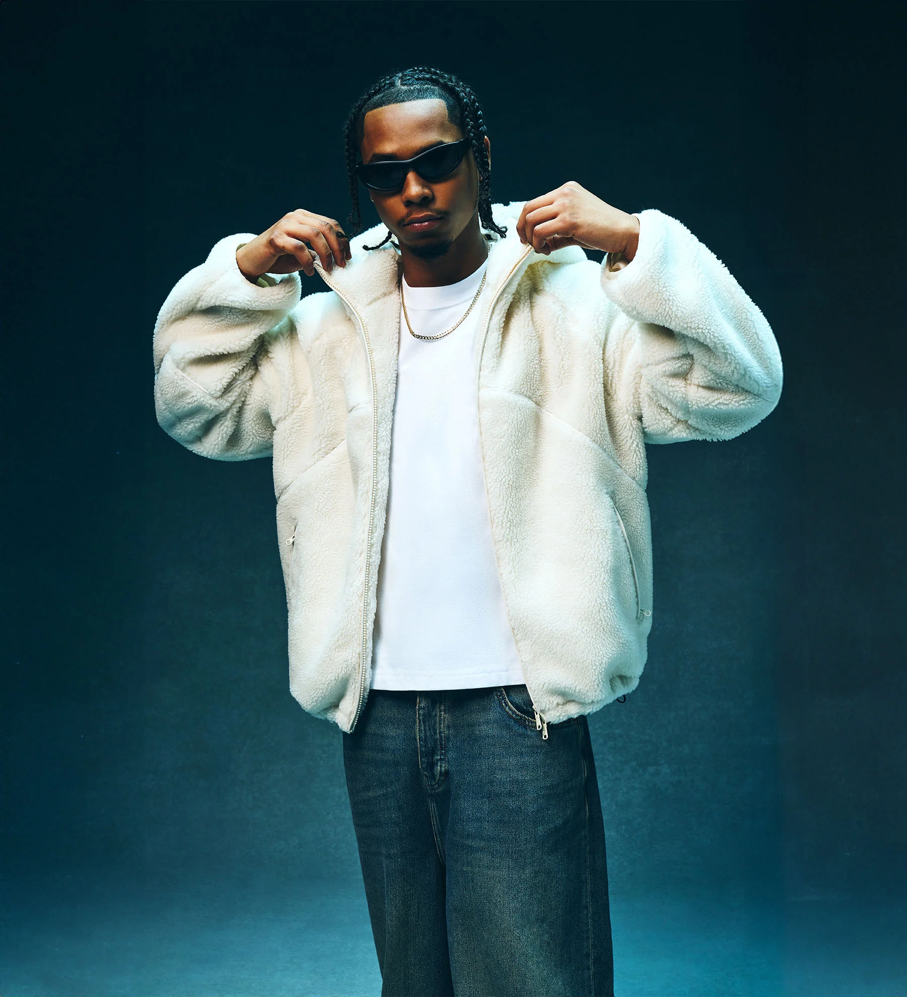 Astro Fleece Hoodie [Cream] - Image 3