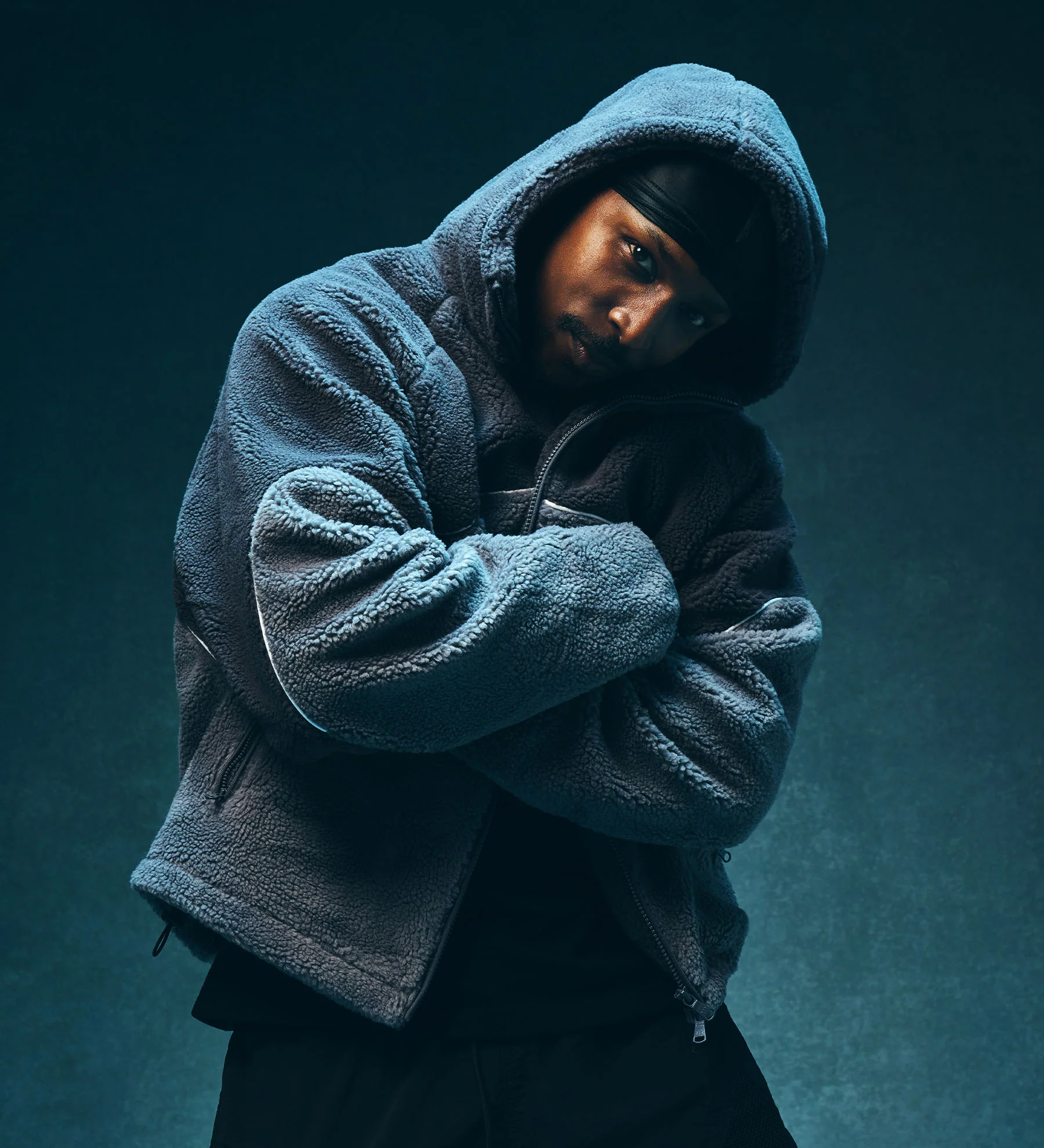 Astro Fleece Hoodie [Ash Grey] - Image 5