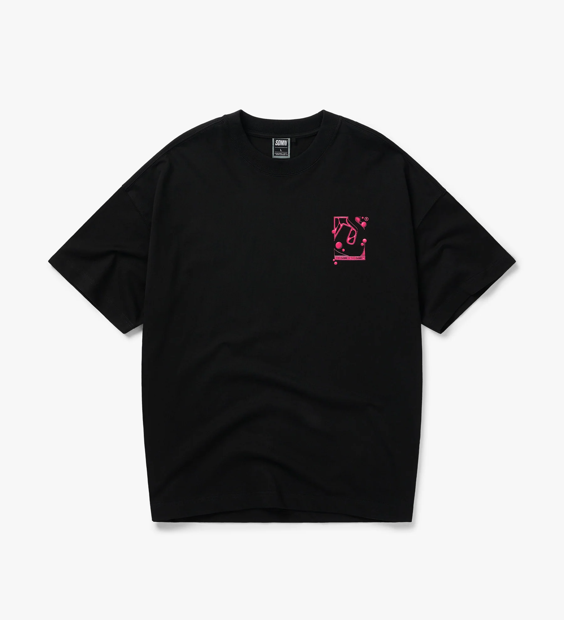 Initial Bubblegum T-Shirt [Black] - Image 2