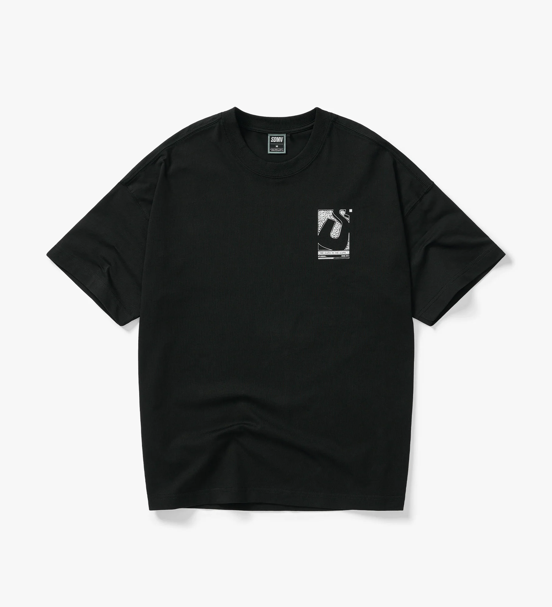 Initial Clickbait T-Shirt [Black] - Image 2