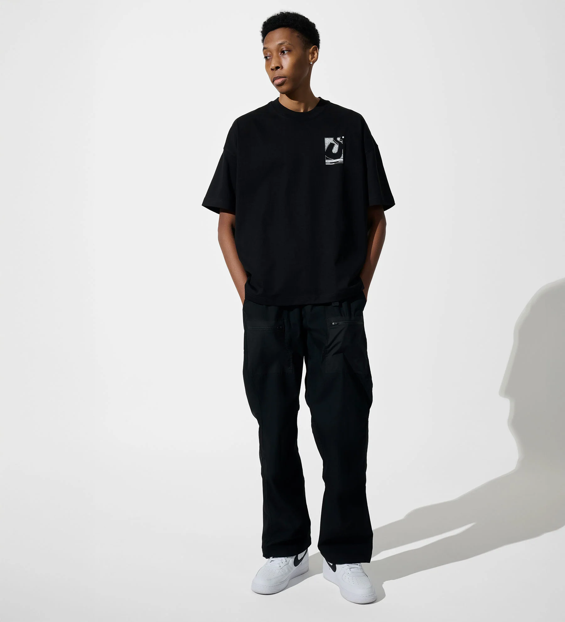Initial Clickbait T-Shirt [Black] - Image 3