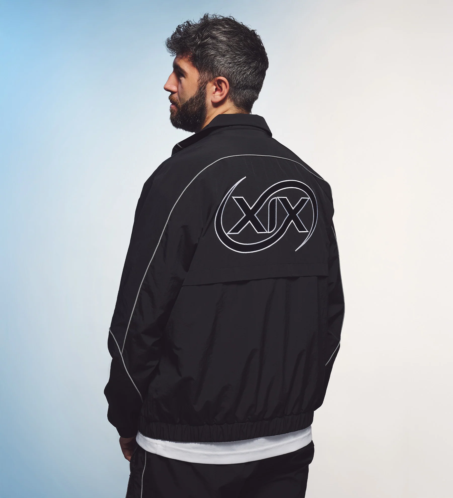 XIX Reflective Track Jacket [Black] - Image 4