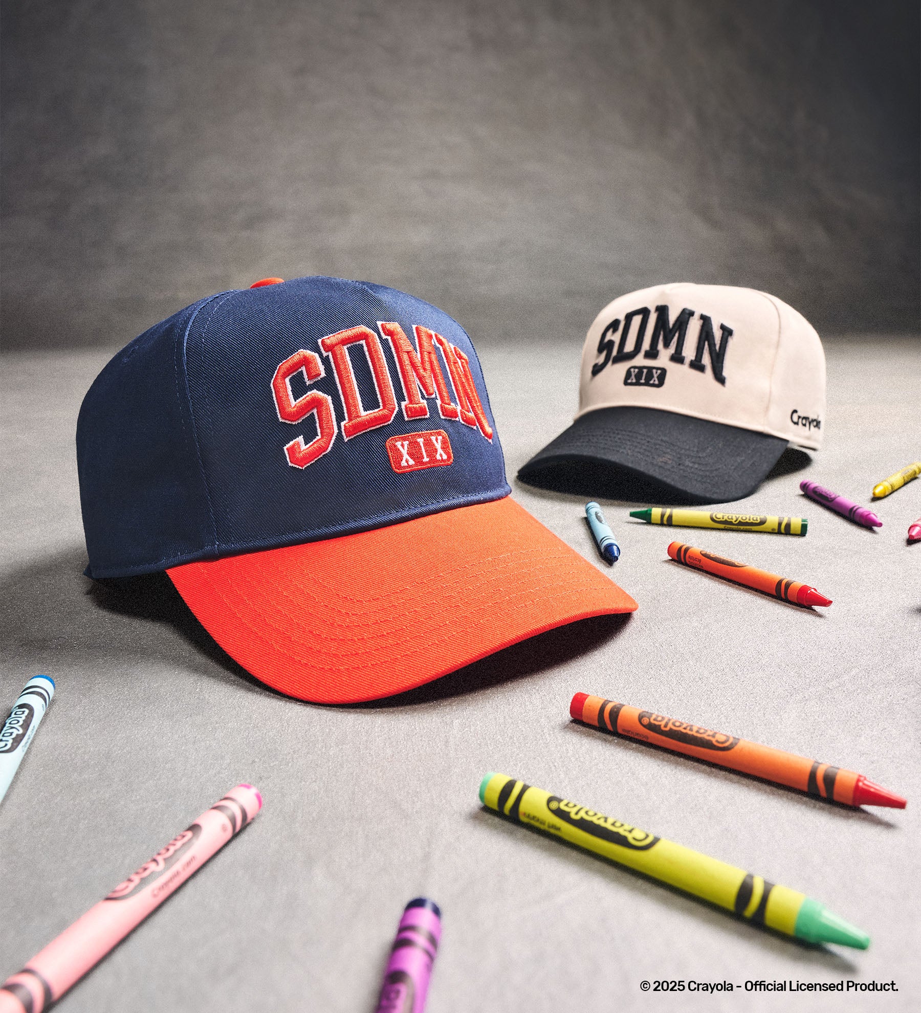 SDMN x Crayola Cap [Navy/Red] - Image 6
