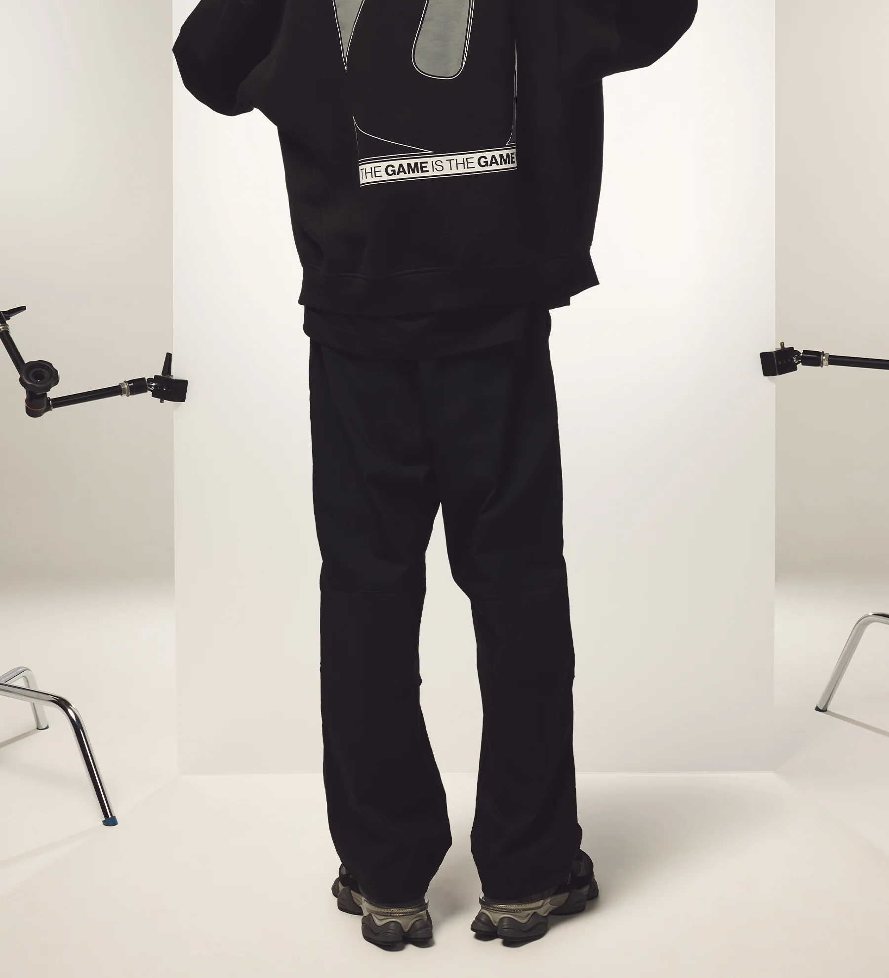 Studios ® Cargo Trousers [Black] - Image 4