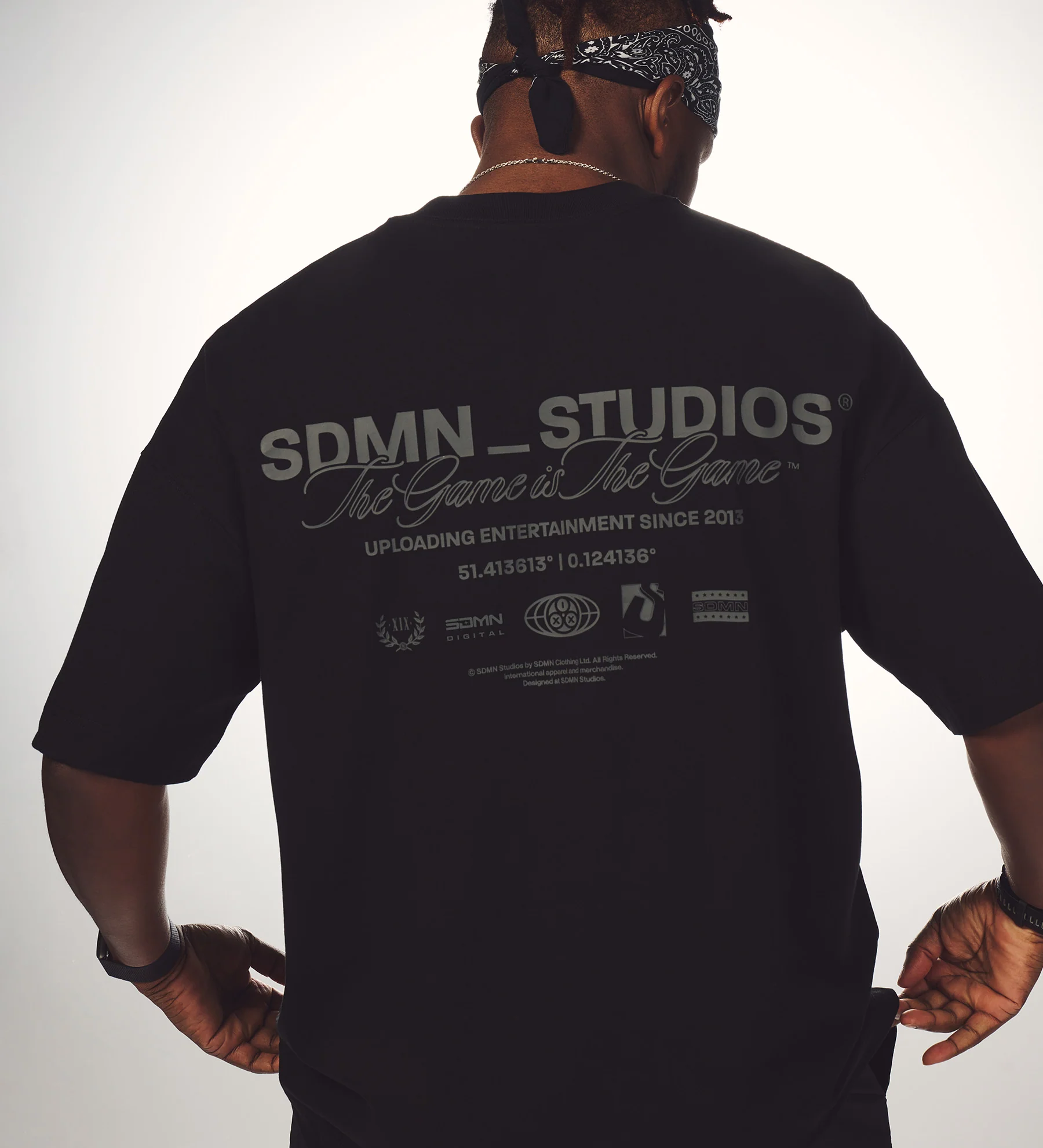 Studios ® Script T-Shirt [Black] - Image 3