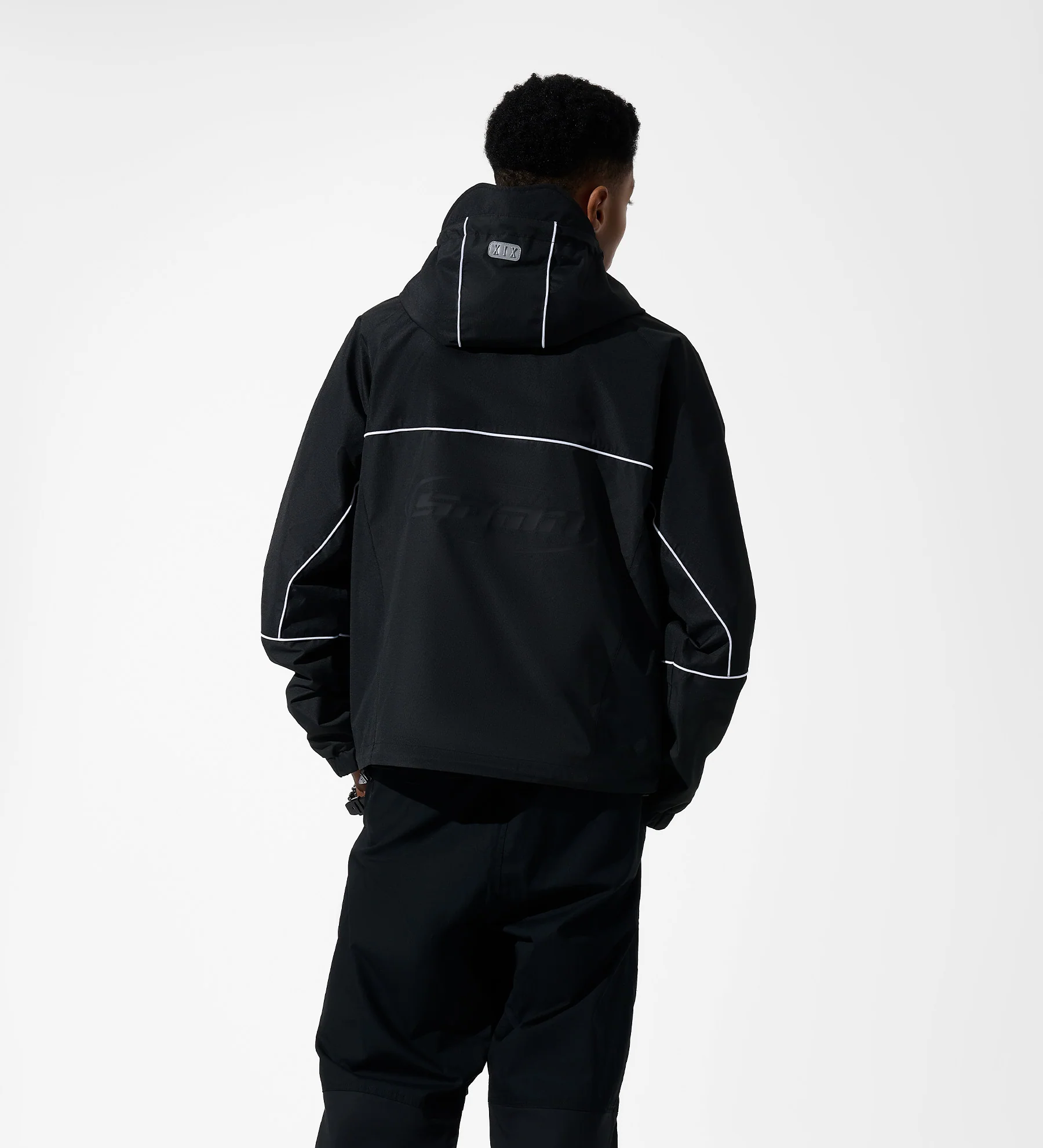 Vertex Windbreaker [Triple Black] - Image 4