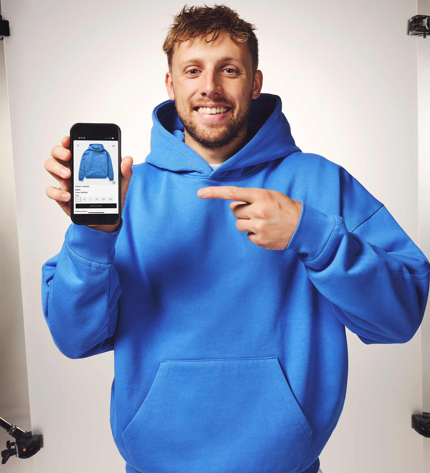 W2S Hoodie [W2S Blue] - Image 4
