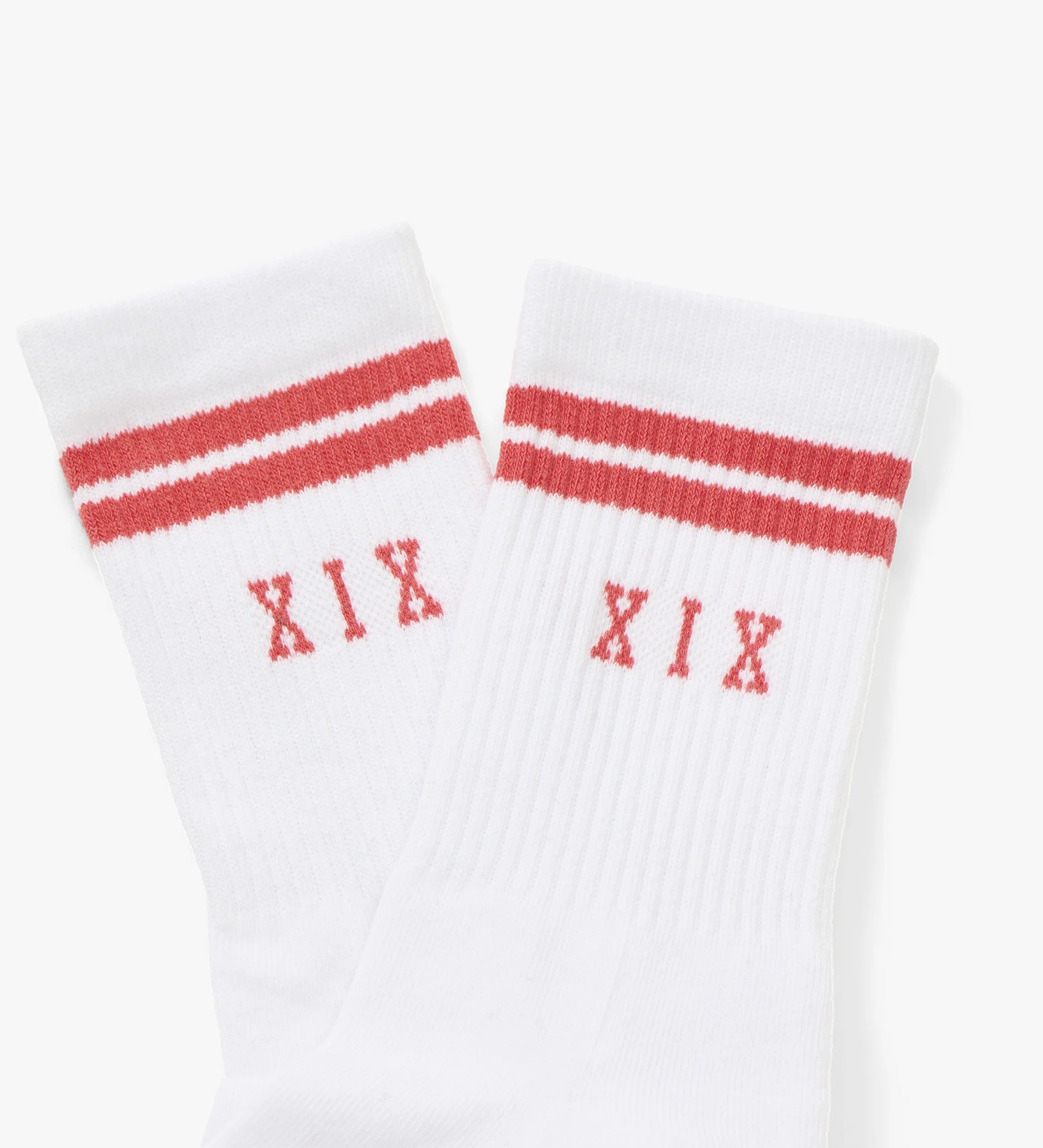 XIX Socks 2 Pack [White/Red/Blue] - Image 3