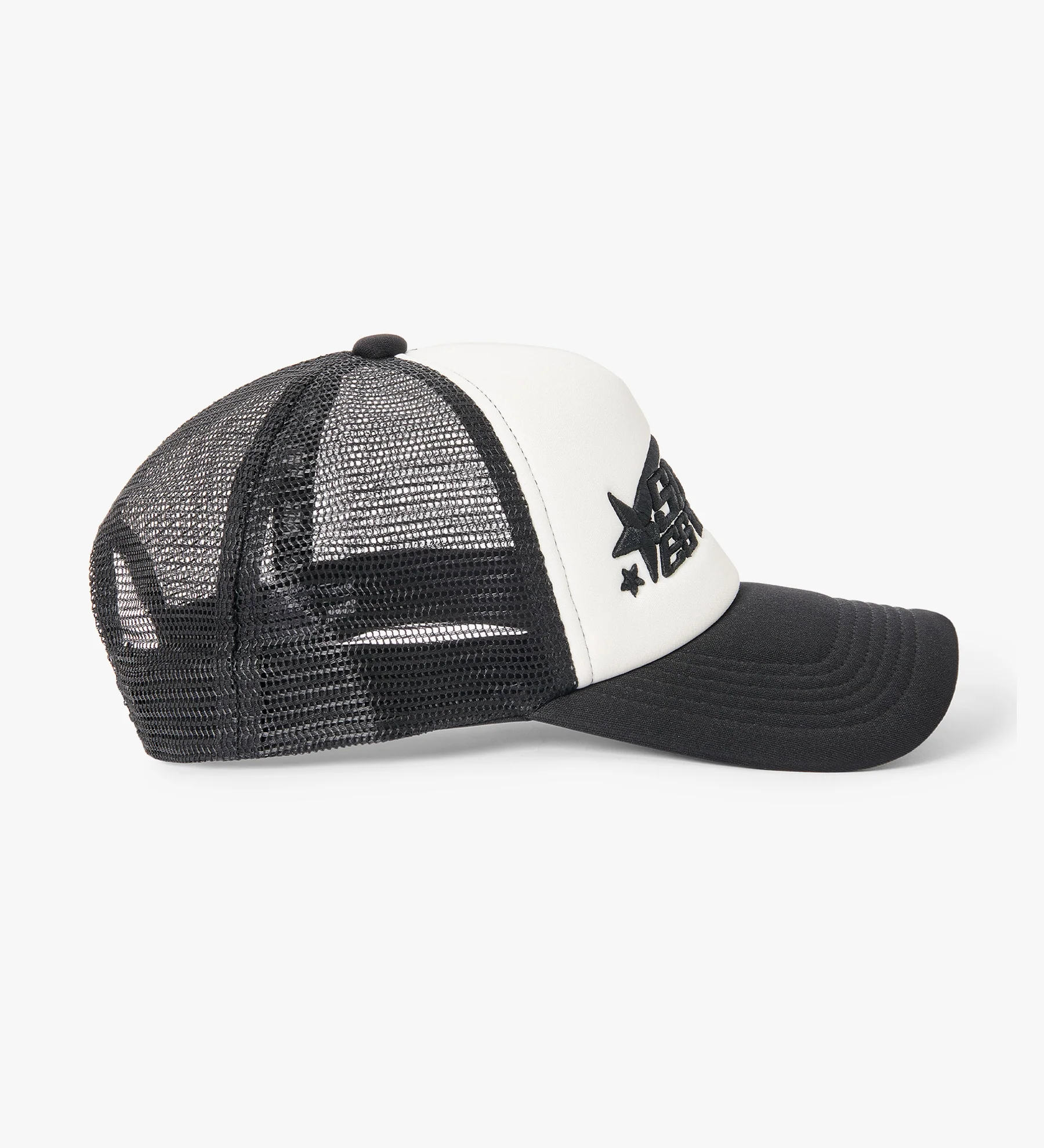Y2K Shooting Stars Cap [Black/White] - Image 3